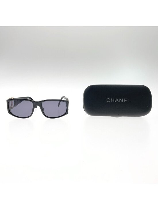 Chanel Coco Mark Sunglasses 02461 94305 Gold Black